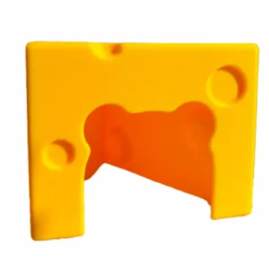 Cheese-shaped Hamster Cage - Yellow
