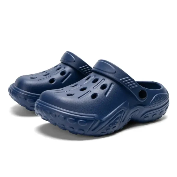 Crocs Kids Classic Clogs Navy Blue