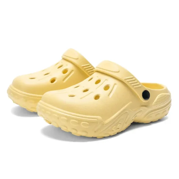 Crocs Kids Classic Clogs-pale-yellow