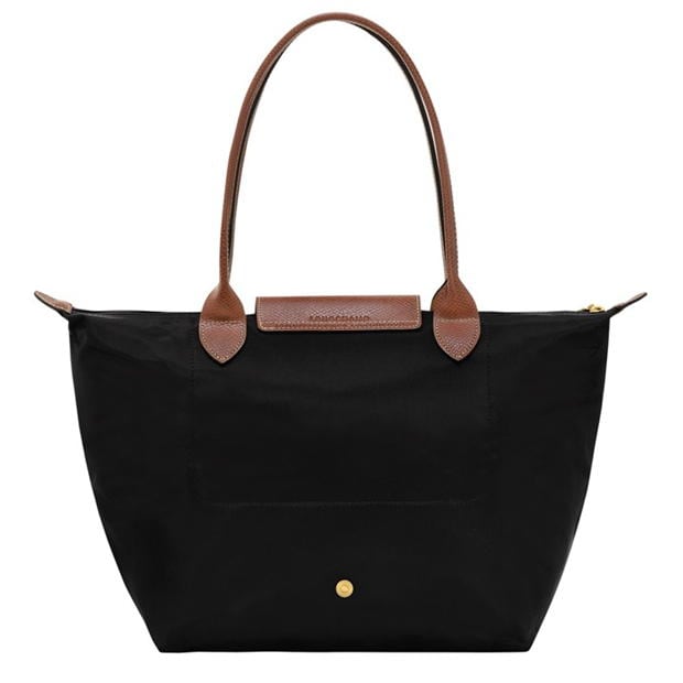 Black 001 - LONGCHAMP - Le Pliage Original Shoulder Tote Bag