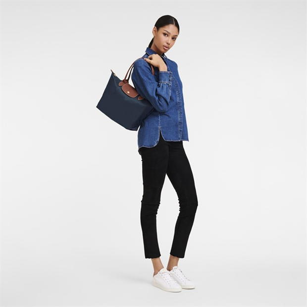 Navy P68 - LONGCHAMP - Le Pliage Original Shoulder Tote Bag