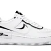 Nike Air Force Shadow white black sneakers