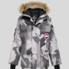 Kids Canada Goose lightweight winter down jacket.