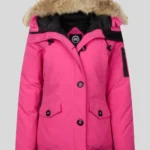 Kids Canada Goose Expedition down jacket.