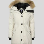 Canada Goose Rossclair down jacket for women.