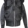 Red Moose Knuckles women's winter down jacket.