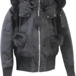 Red Moose Knuckles women's winter down jacket.