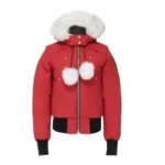 Red Moose Knuckles winter down jacket.