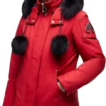 Moose Knuckles women's winter down jacket.