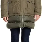 Moose Knuckles women's down winter jacket.