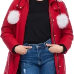 Moose Knuckles winter down jacket for women.