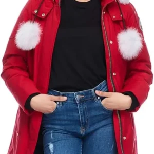 Moose Knuckles winter down jacket for women.