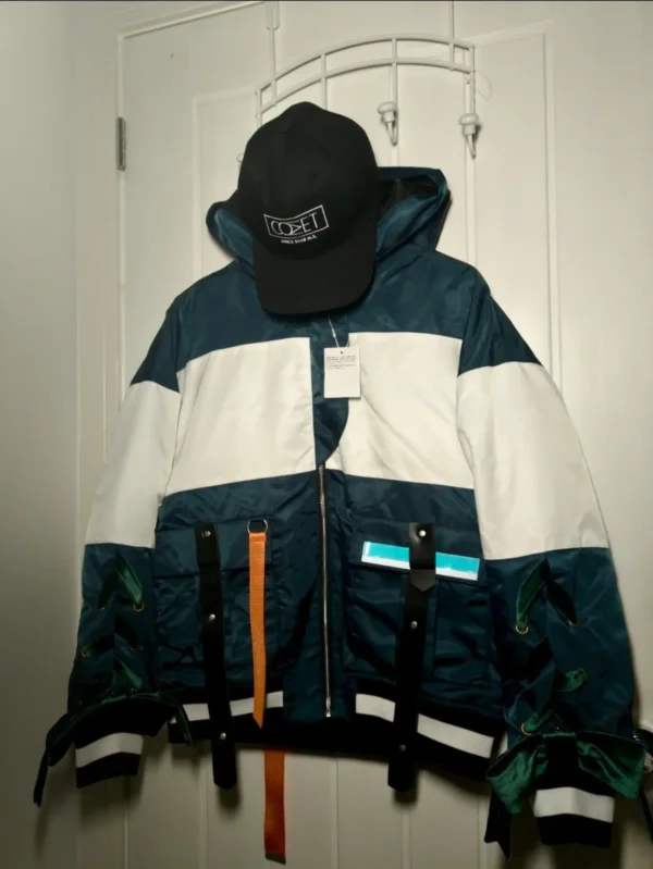 Moncler Maya down jacket for winter warmth.