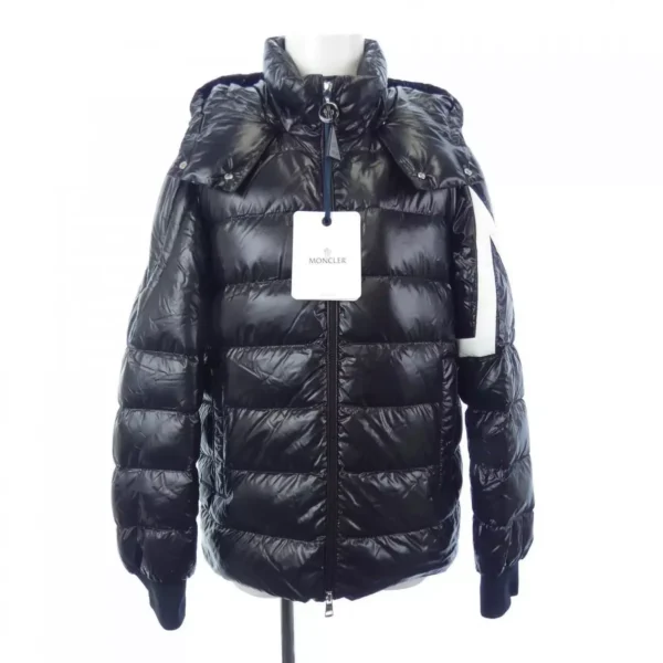 Moncler winter down jacket with "M" detail.