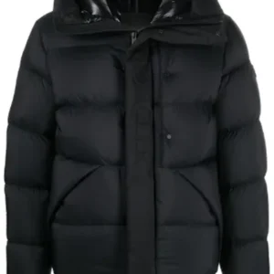 Moncler Darth Vader winter down jacket.