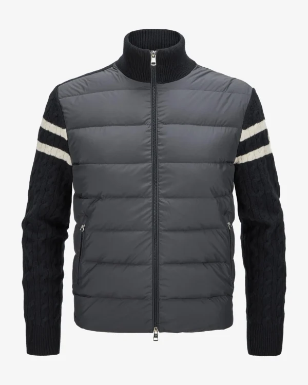 Moncler winter down jacket, warm and stylish.