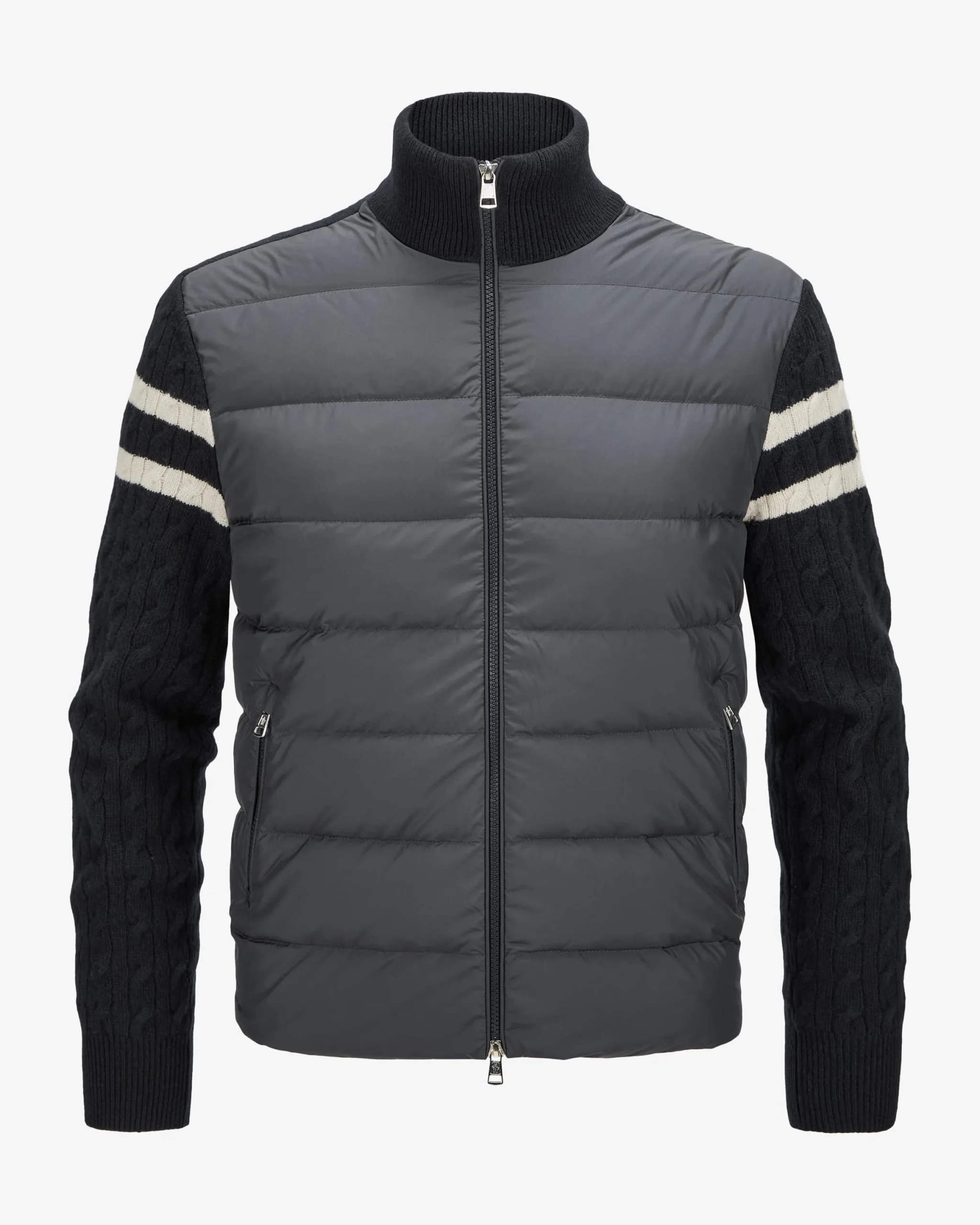 Moncler winter down jacket, warm and stylish.