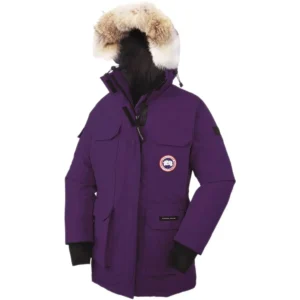 Kids Canada Goose Expedition winter down jacket.