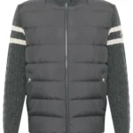 Moncler winter down jacket, warmth and style.