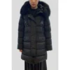 Moncler classic black winter down jacket.