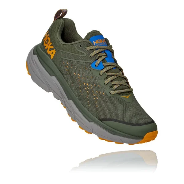 Hoka One One Challenge 6-3 Thyme Shark Grey Running Shoes