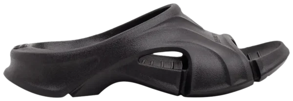 Balenciaga x Crocs Black Pool Slide Sandals