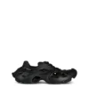 Balenciaga HD Lace Up Black Sandals