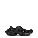Balenciaga HD Lace Up Black Sandals