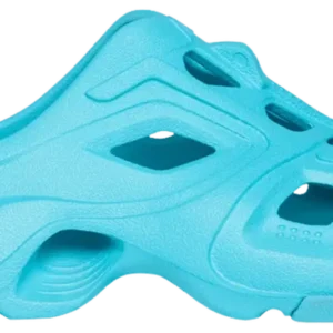 Balenciaga blue lace up sandals