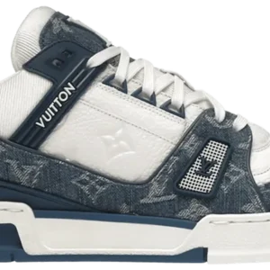 Louis Vuitton LV Trainer Monogram Denim Sneakers