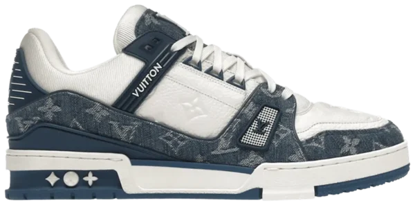 Louis Vuitton LV Trainer Monogram Denim Sneakers