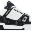 Louis Vuitton LV Trainer Monogram Denim Black White