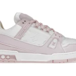 Louis Vuitton LV Trainer Pink White Sneakers