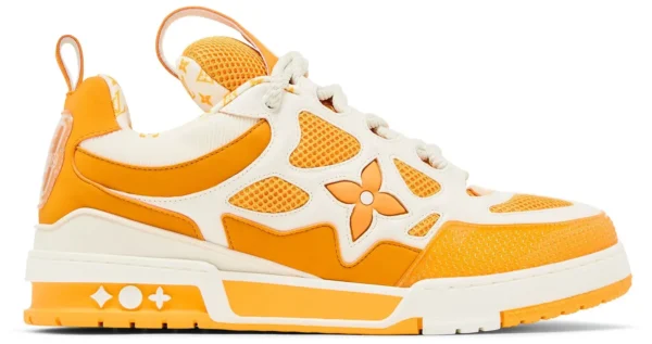 Louis Vuitton LV Trainer Skate Yellow White sneakers