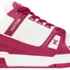 Louis Vuitton LV Trainer White Fuchsia sneakers