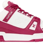 Louis Vuitton LV Trainer White Fuchsia sneakers