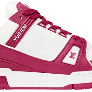 Louis Vuitton LV Trainer White Fuchsia sneakers