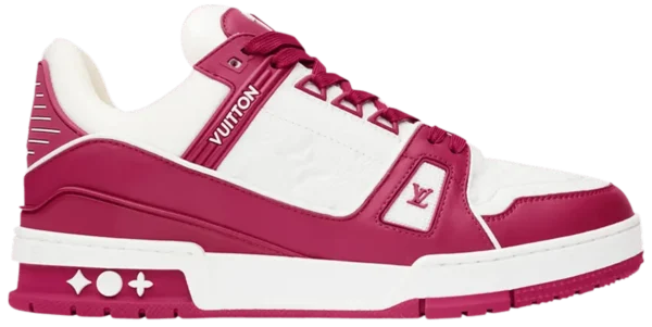 Louis Vuitton LV Trainer White Fuchsia sneakers