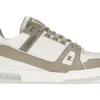 Louis Vuitton LV Trainer Grey White Sneakers
