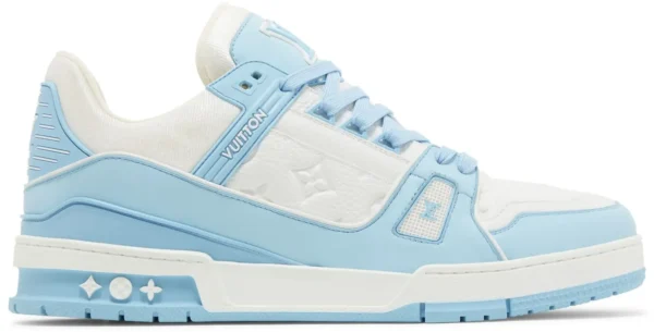 Louis Vuitton LV Trainer Low White Sky Blue