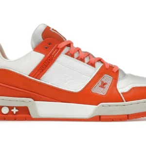 Louis Vuitton LV Trainer Orange designer sneakers