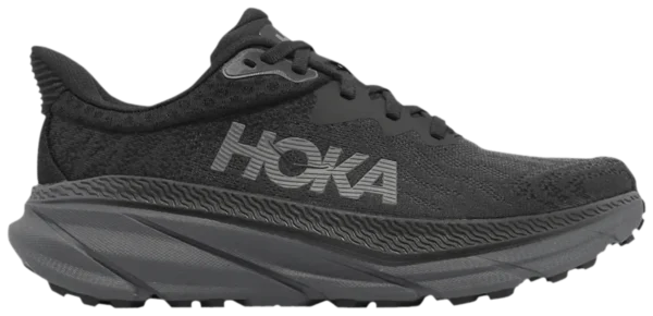 Hoka One One Challenge 7-1 black running shoes