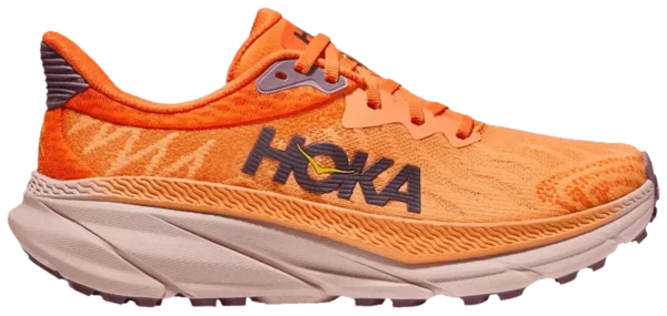 Hoka One One Challenge 7-4 Phalaenopsis Orange running