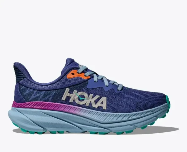 Hoka One One Challenge 7-9 Dark Blue Orange