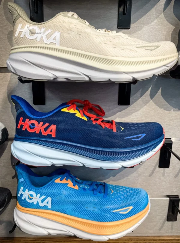 HOKA ONE ONE Clifton 9 running shoes in